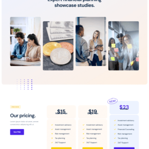 Financial Advisor Website Setup