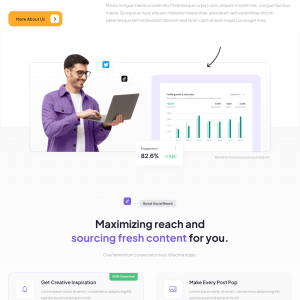 Social Media Analyst Website Setup