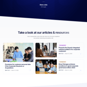 Corporate Business Website Setup